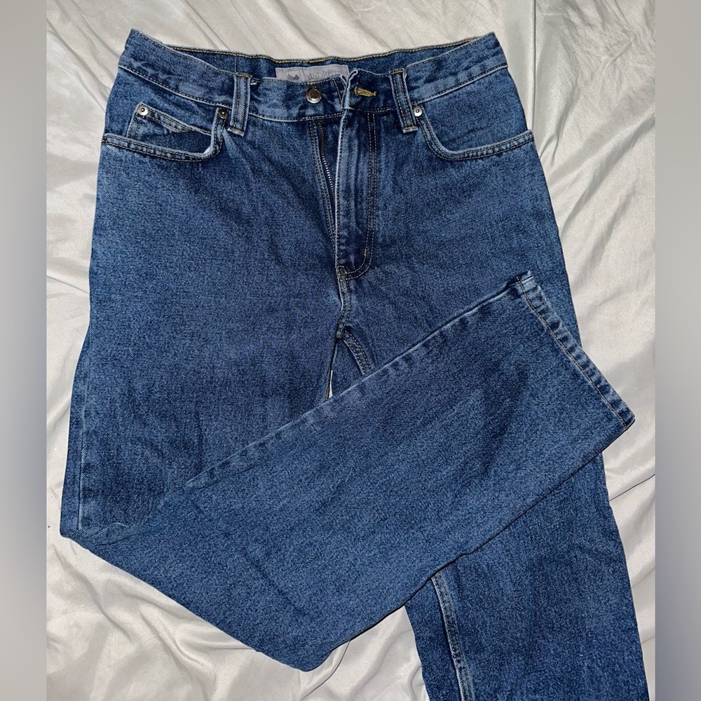 Wind River Cotton Blue Jeans Straight Leg